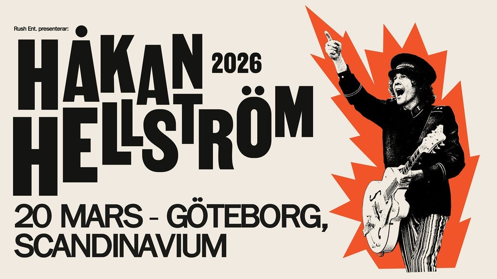 Håkan Hellström 2026 - UTSÅLT