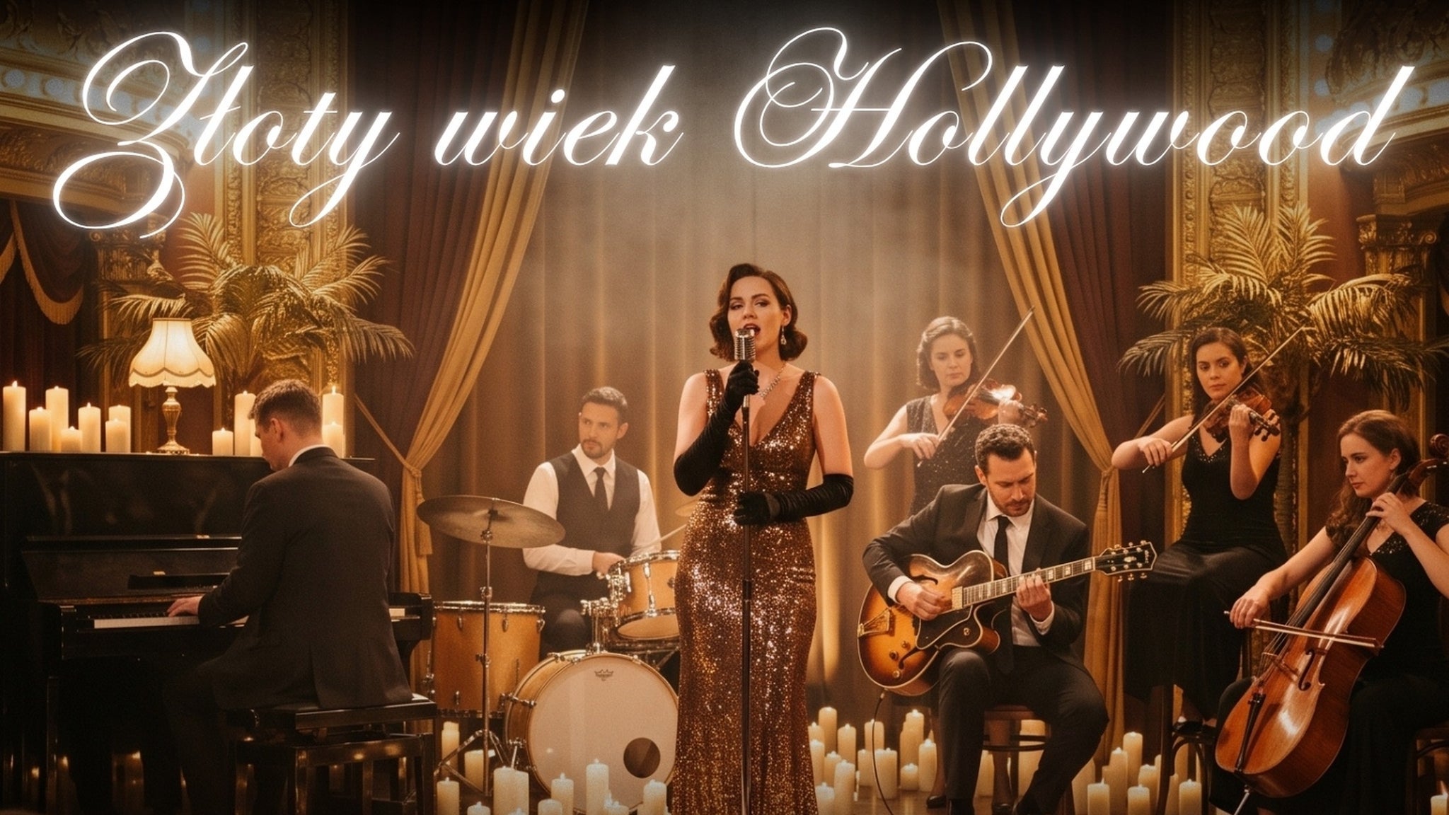 Plakat wydarzenia: Koncert przy świecach – Złoty wiek Hollywood