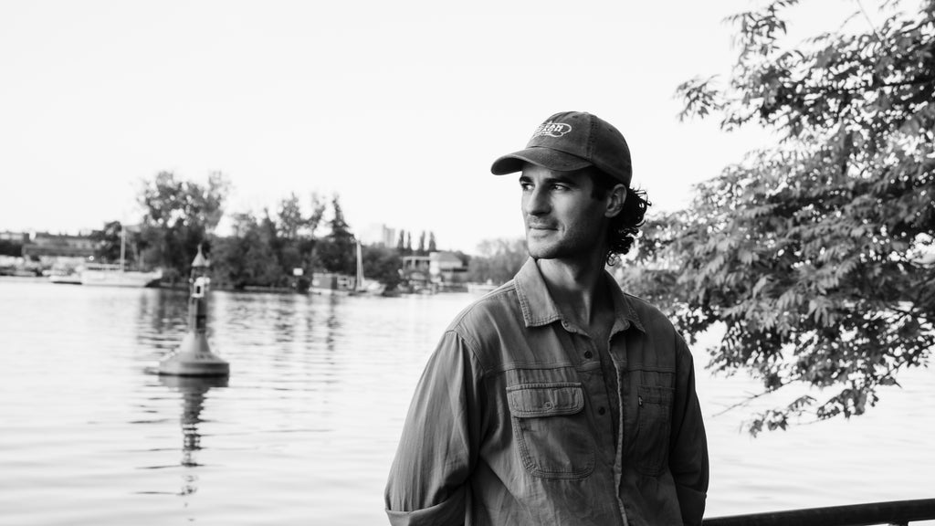 Ben Camden at the poetry club