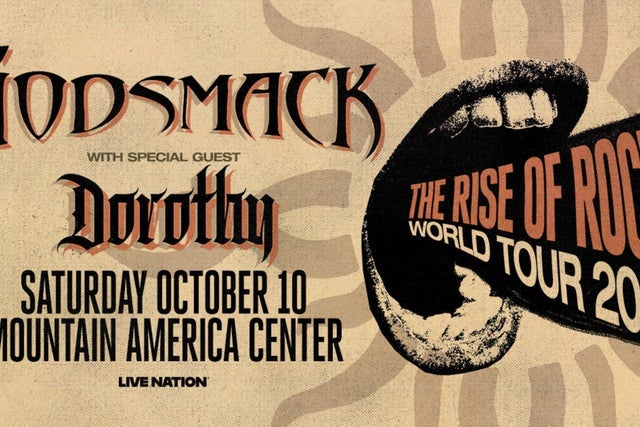 Official Godsmack- The Rise of Rock World Tour 2026 presale password (Via TMPresale.com)