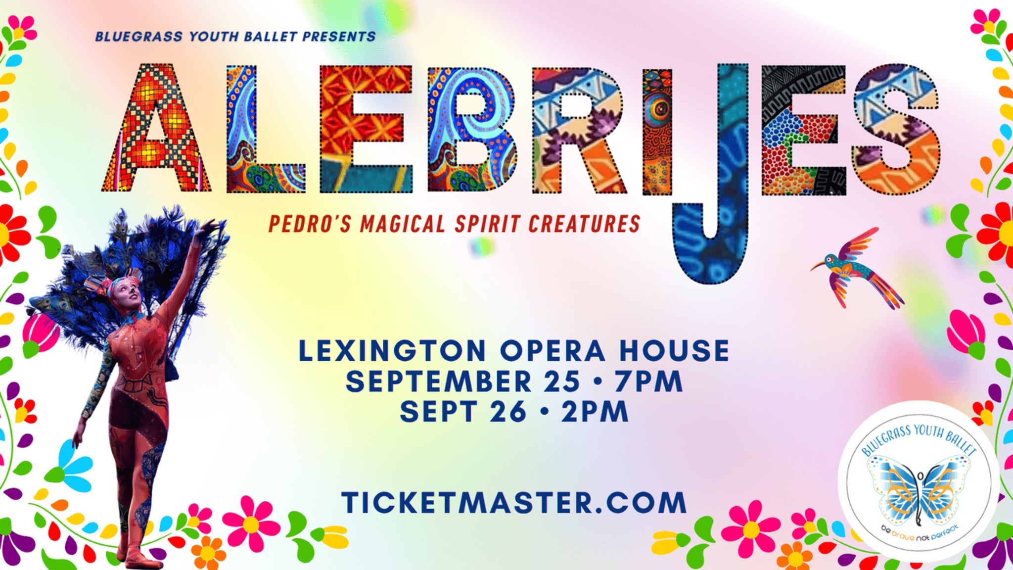 Bluegrass Youth Ballet presents Alebrijes at Lexington Opera House, lexington