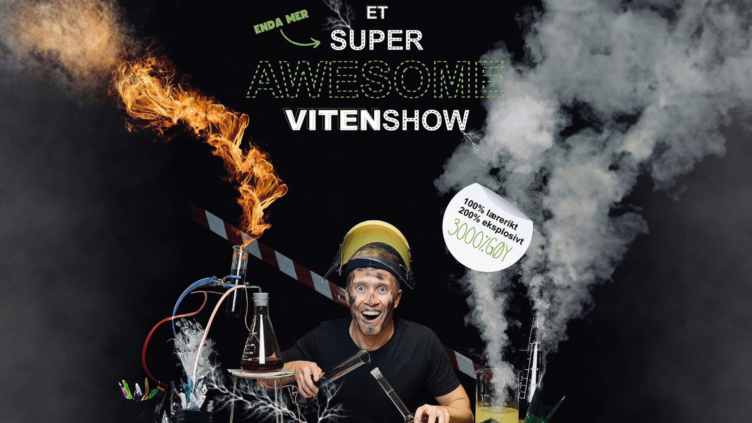 Et enda mer super awesome vitenshow