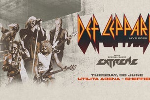 Def Leppard Utilita Arena Sheffield Seating Plan