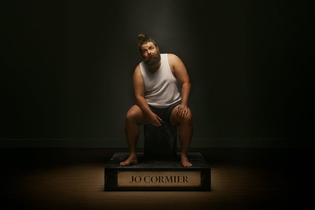 Jo Cormier in Brossard promotional photo for Prévente Théâtre Manuvie presale tickets offer