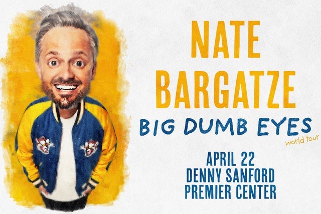 Nate Bargatze: Big Dumb Eyes World Tour presales in Sioux Falls