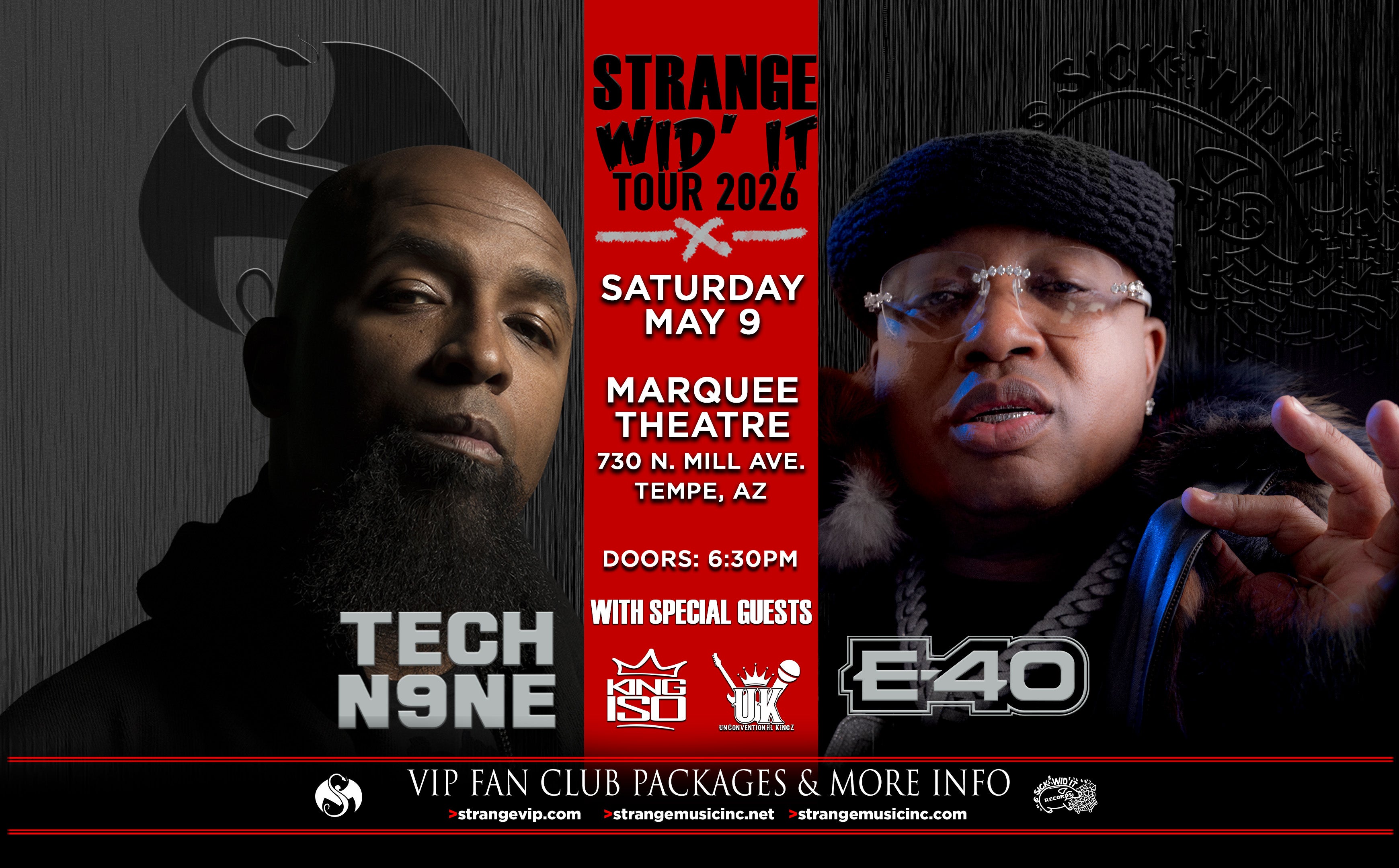 Tech N9ne / E-40 at Marquee Theatre