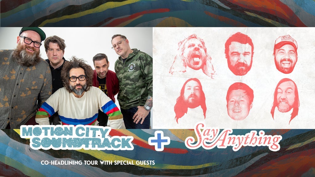 MOTION CITY SOUNDTRACK AND SAY ANYTHING - WINTER TOUR 2026 Image