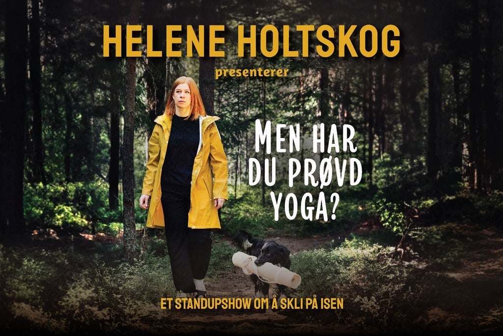 "Men har du prøvd yoga?" - et standupshow om å skli på isen