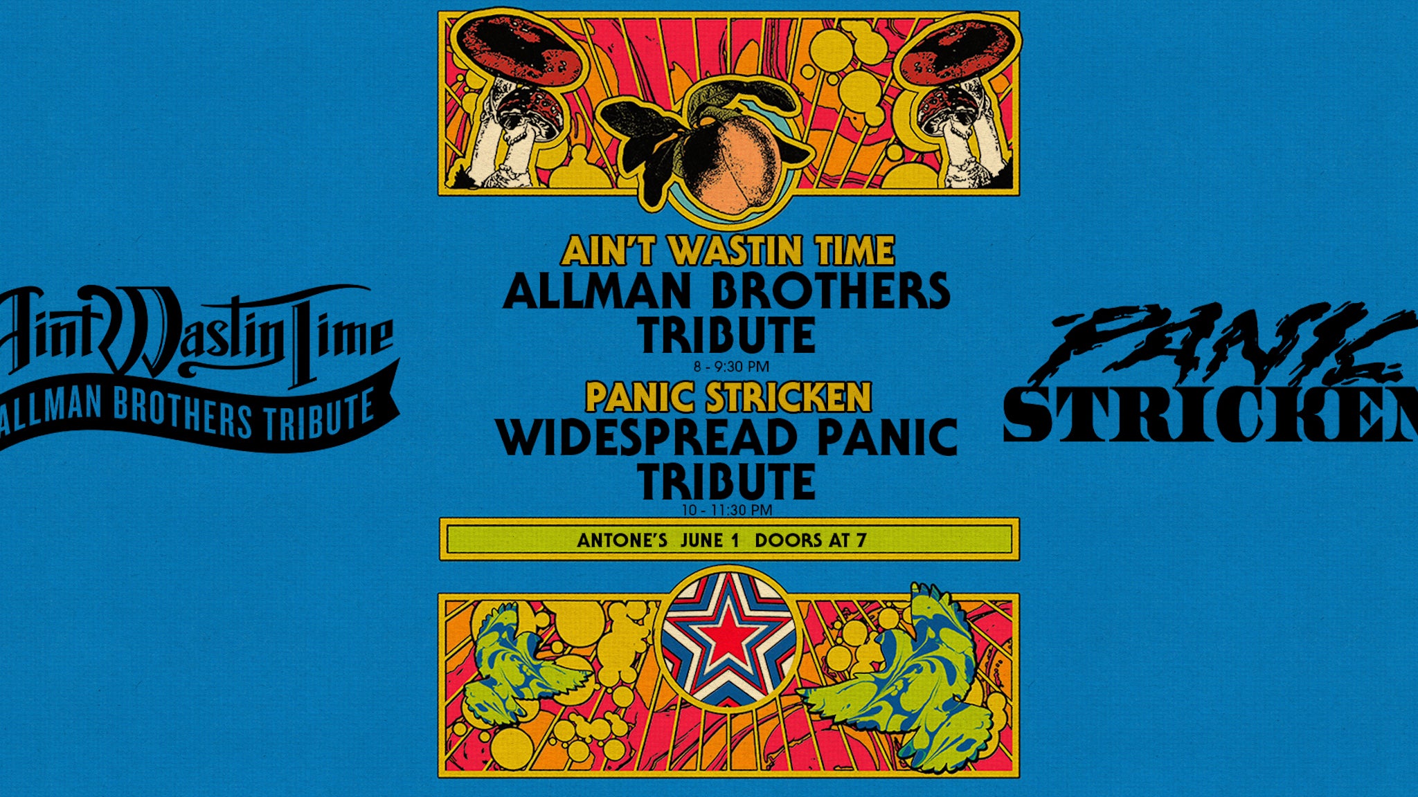 Ain't Wastin' Time: A Tribute To The Allman Brothers w/ Panic Stricken