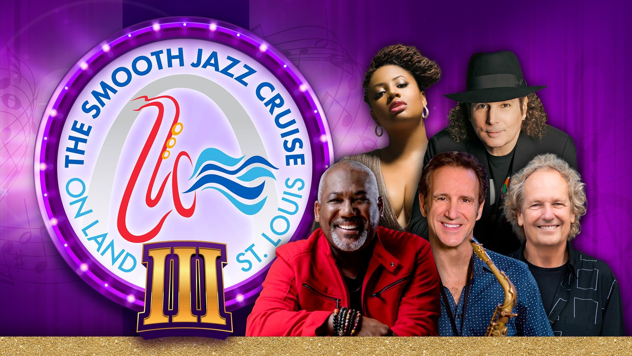 accurate presale password for Smooth Jazz Cruise on Land 2-Day Pass face value tickets in Chesterfield