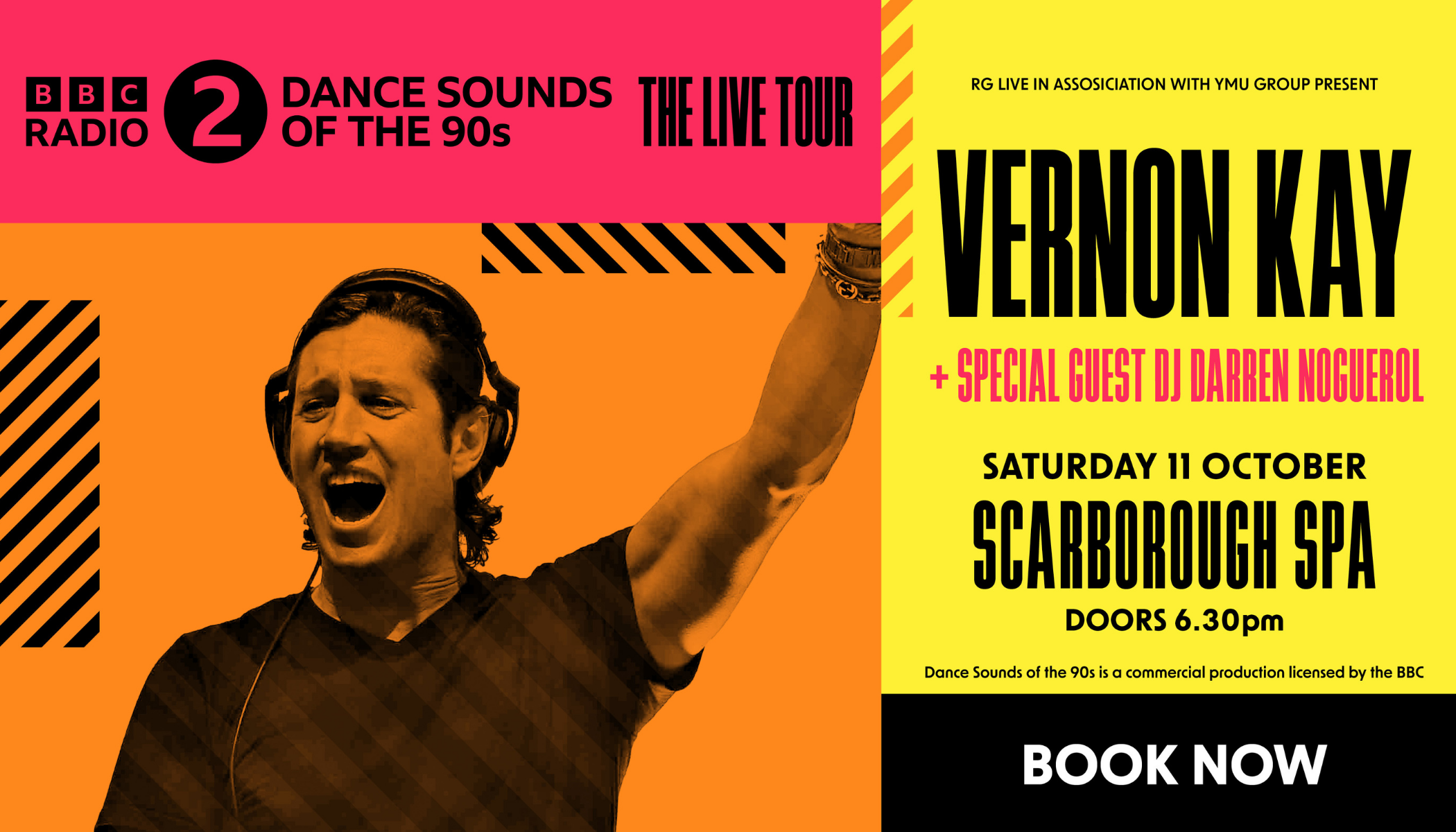 BBC Radio 2 DANCE Sounds of the 90s with Vernon Kay