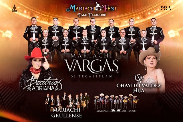 Presales to 6th annual lake elsinore mariachi fest 2026: members use these when buying pre-sale tickets