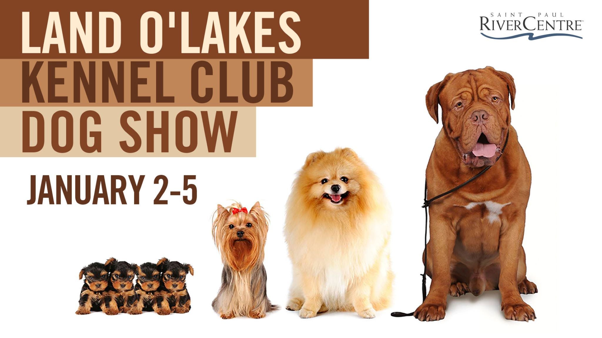 Land O Lakes Dog Show at Saint Paul RiverCentre – Saint Paul, MN