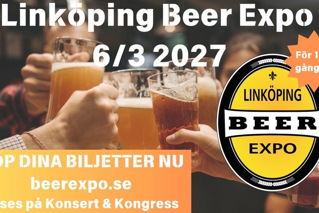 Entrebiljett - Linköping Beer Expo En ölmässa för alla!