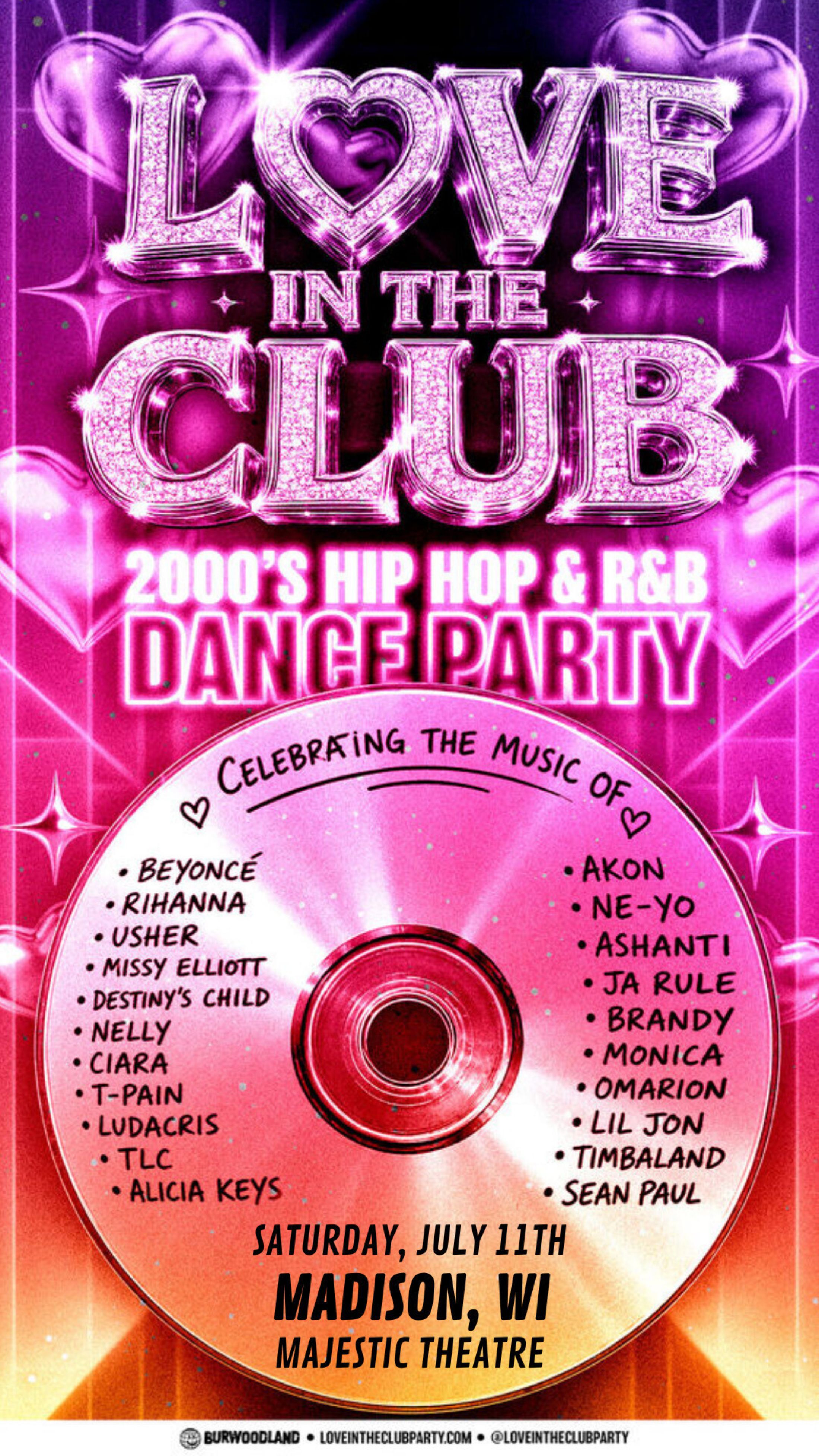 Love In The Club (Ages 18+) concert image