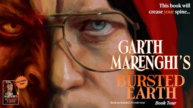 Garth Marenghi – This Bursted Earth Book Tour in Scarborough Spa Theatre 22/11/2025