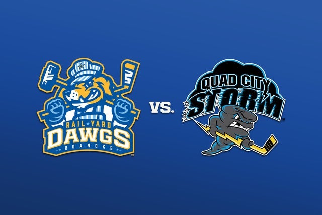 Roanoke Rail Yard Dawgs vs. Quad City Storm