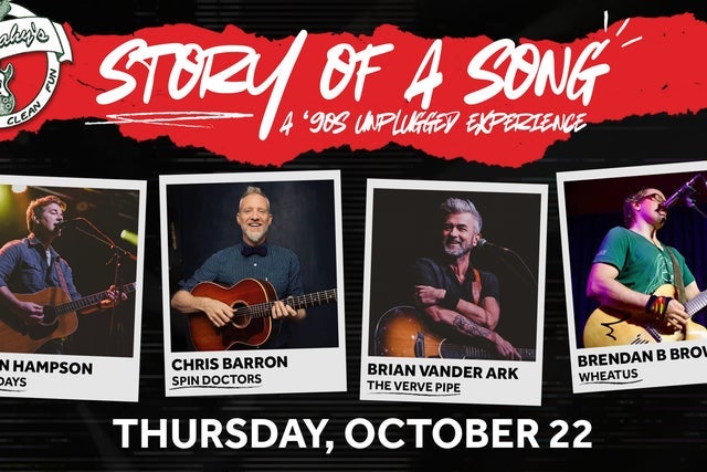 Presales to story of a song a 90s unplugged experience: members use these when buying pre-sale tickets
