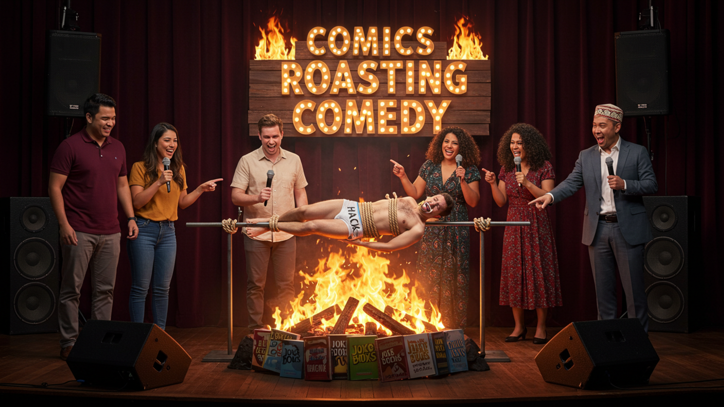 Comics Roasting Comedy at Punch Line Philly – Philadelphia, PA