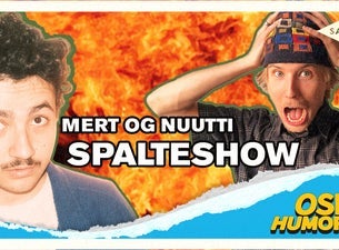 Bilde for arrangement Mert og Nuuti Spalteshow | Oslo Humorfest på SALT