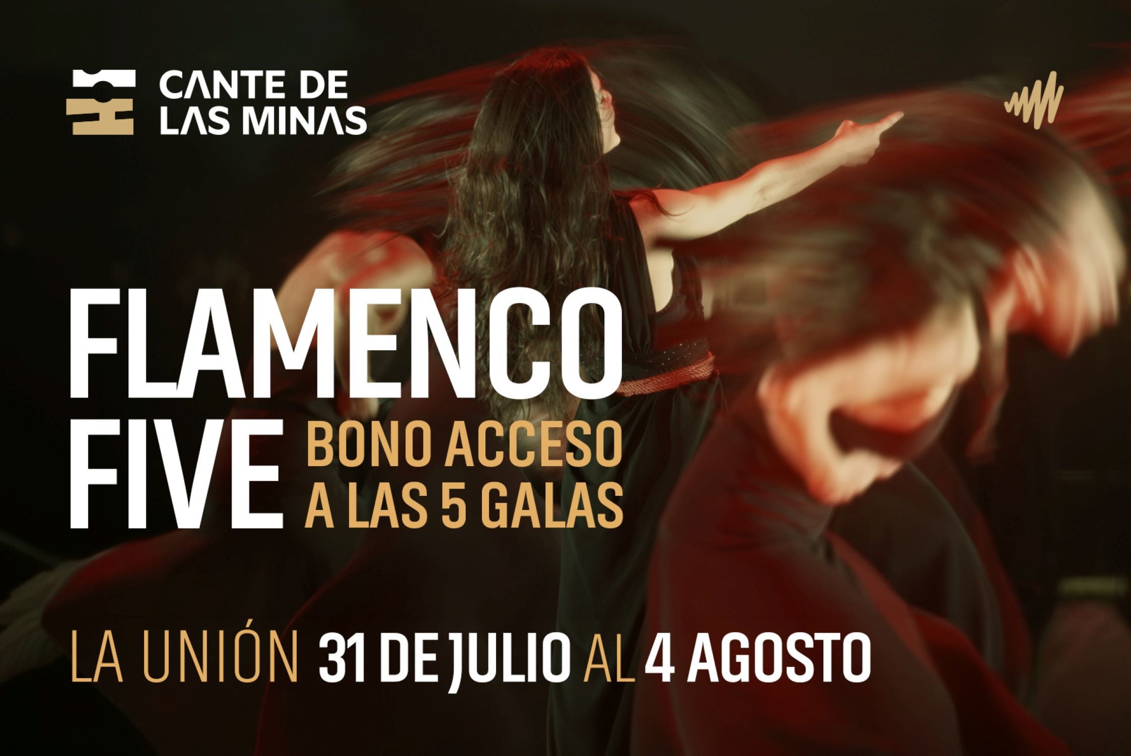 BONO Flamenco Five (5 Galas) - Cante de las Minas