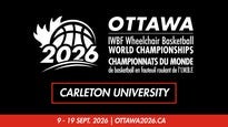 2026 IWBF Wheelchair Basketball World Championships Women's JPN vs ALG — Carleton University Raven's Nest