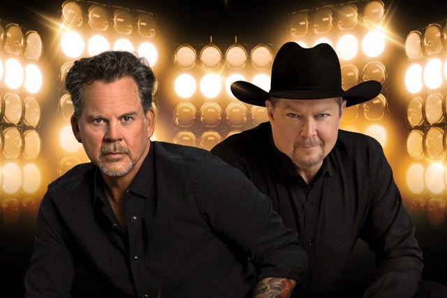 Gary Allan and Tracy Lawrence in Orange Beach promotional photo for W Club presale tickets offer