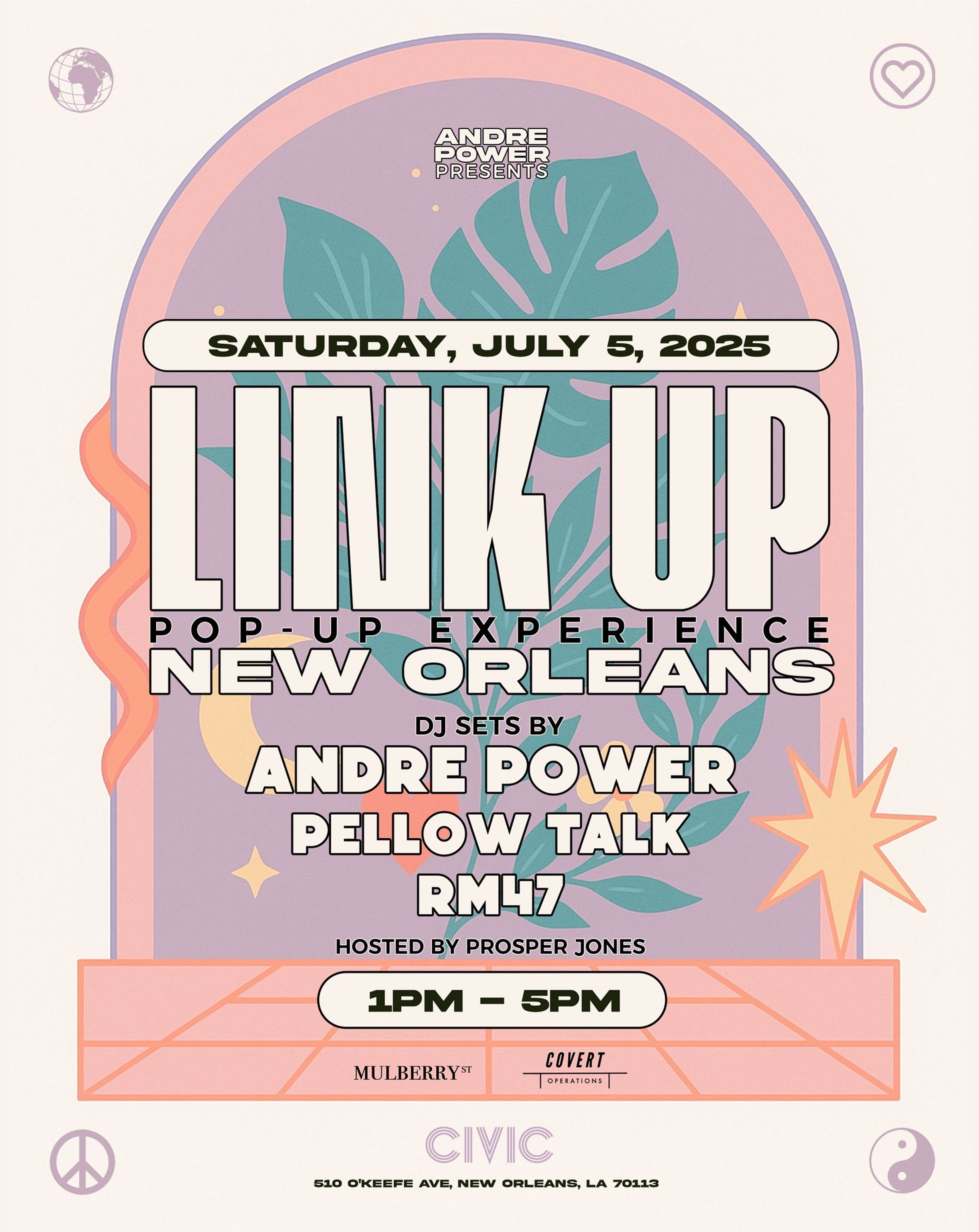 Link-Up: A Day Party Featuring Andre Power with Pellow Talk & RM47