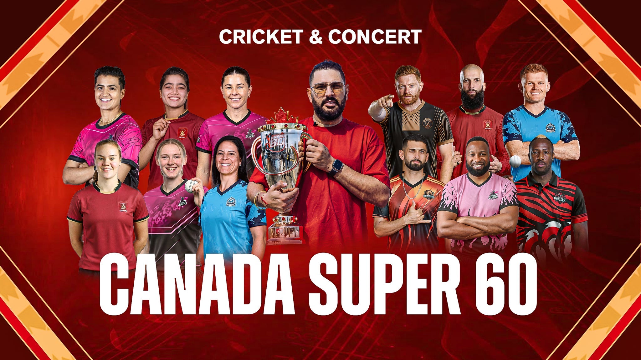 Canada Super60 - 6-Day Pass - All Matches + Concerts