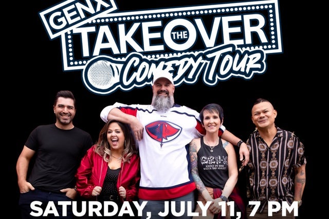 Presales to genx takeover comedy tour: members use these when buying pre-sale tickets