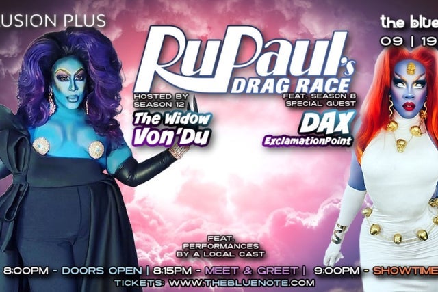 Celebrity Drag Show ft Dax Exclamationpoint hosted by The Widow Von'Du presales in Columbia