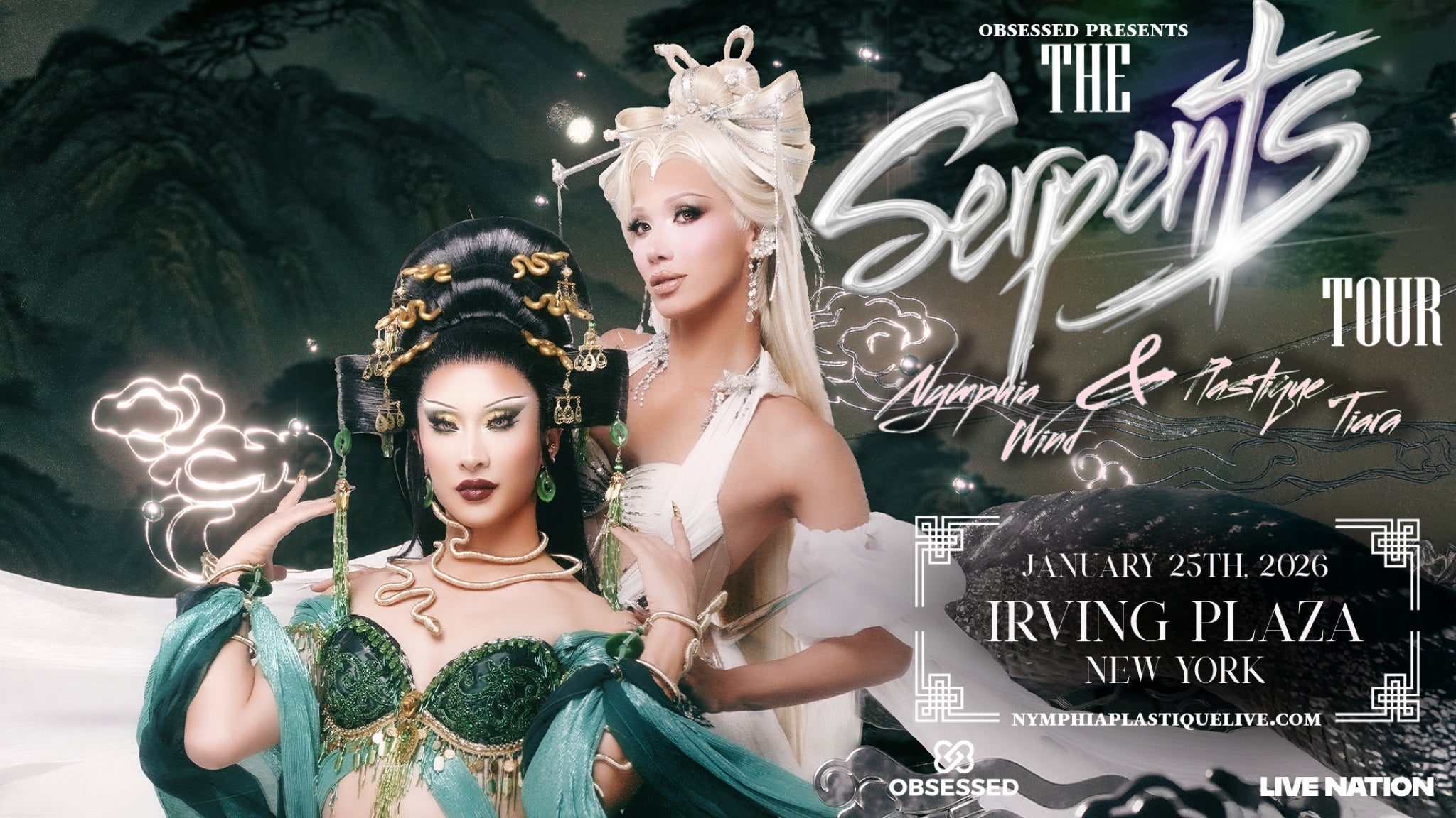 The Serpents Tour Starring Nymphia Wind and Plastique Tiara at