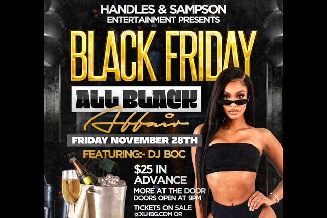 Handles & Sampson Present: Black Friday All Black Affair presales in Harrisburg