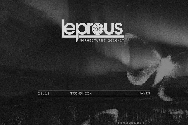 Presales to leprous: members use these when buying pre-sale tickets
