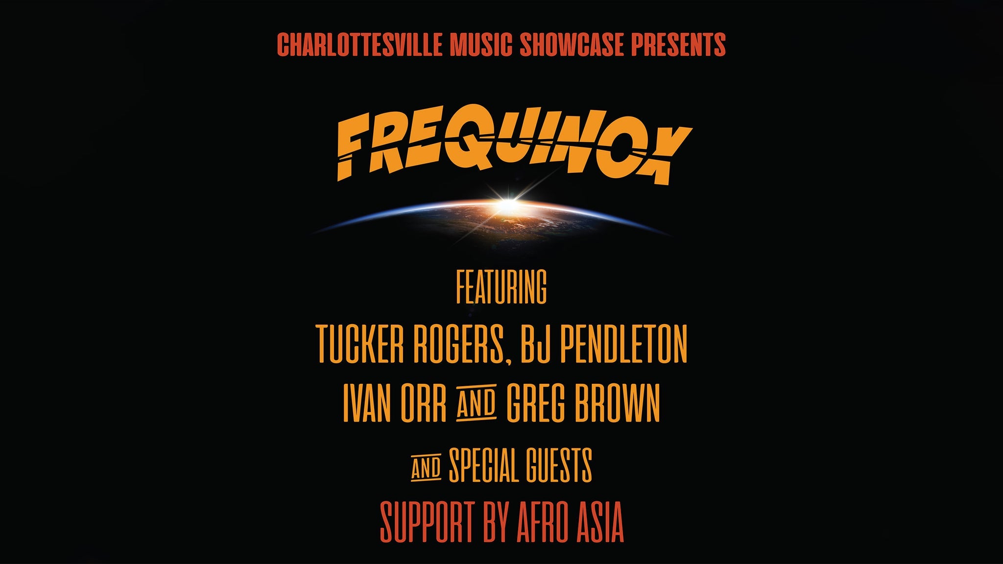 Charlottesville Music Showcase Presents Frequinox with Afro Asia