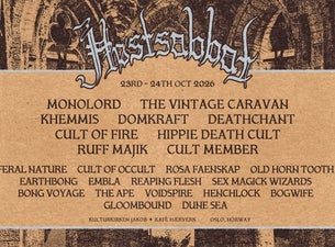 Bilde for arrangement HØSTSABBAT 2026 (FESTIVAL PASS)