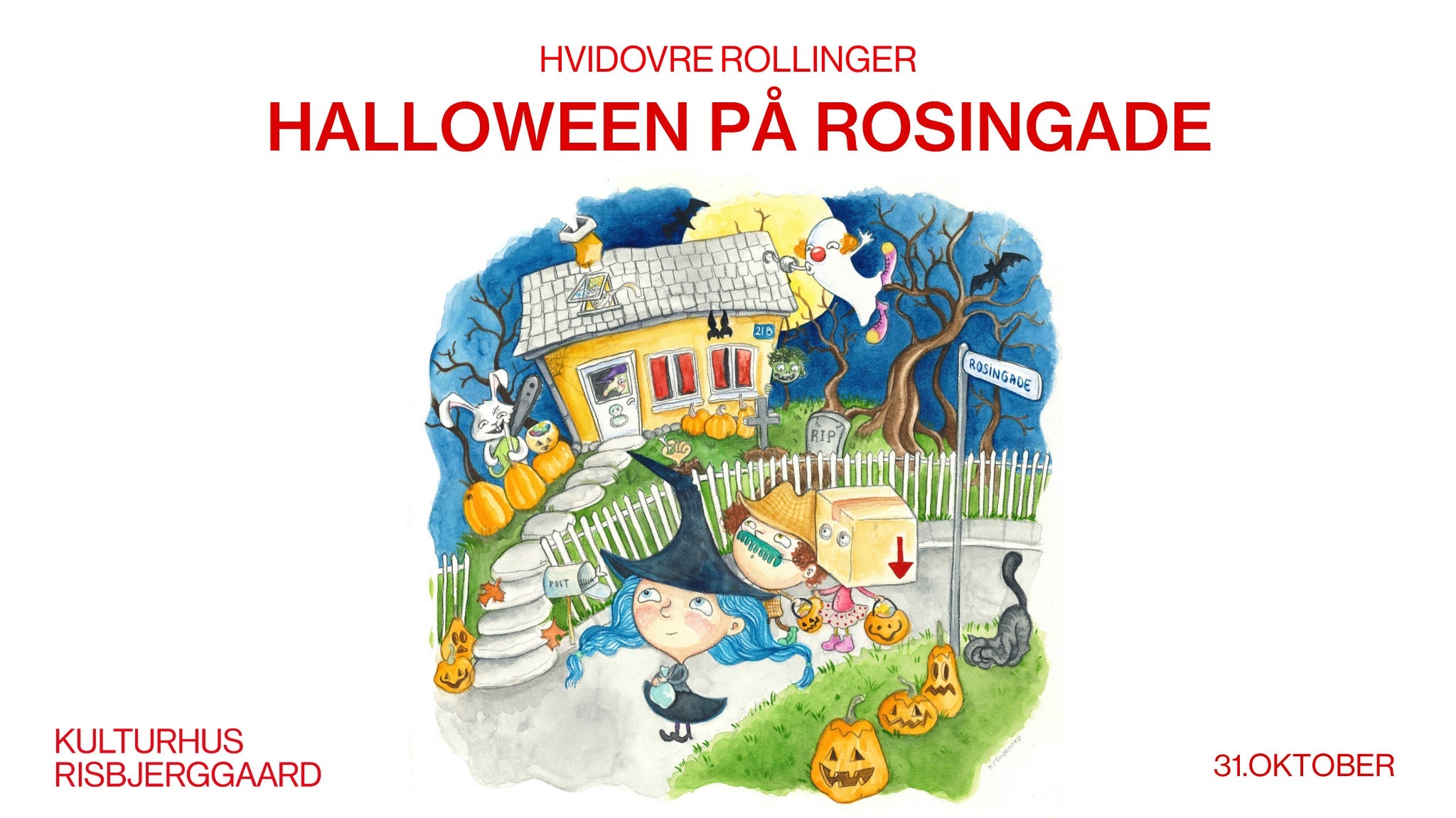 HVIDOVRE ROLLINGER: HALLOWEEN PÅ ROSINGADE – 2026-10-31