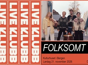 Bilde for arrangement Live Klubb: Folksomt