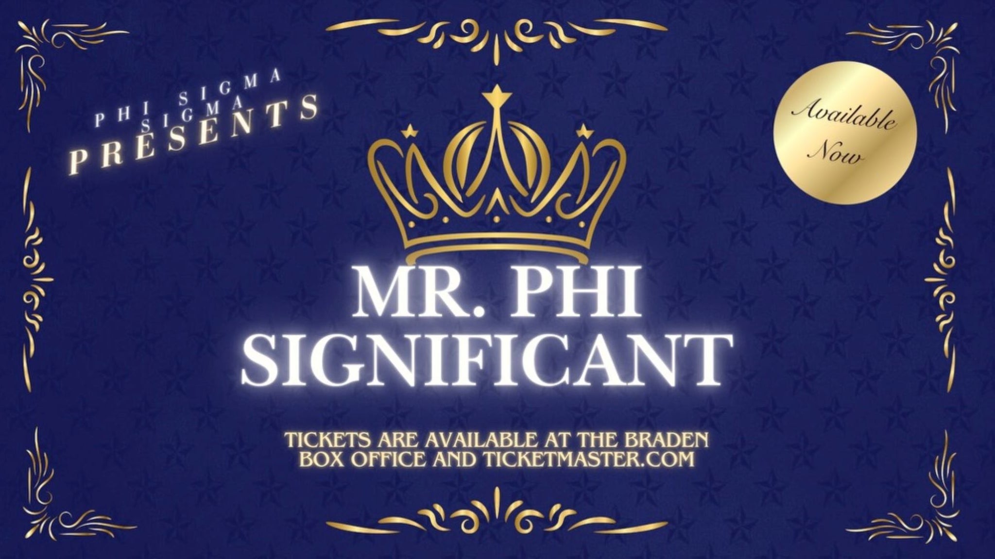 Mr. Phi Significant at Braden Auditorium – Normal, IL