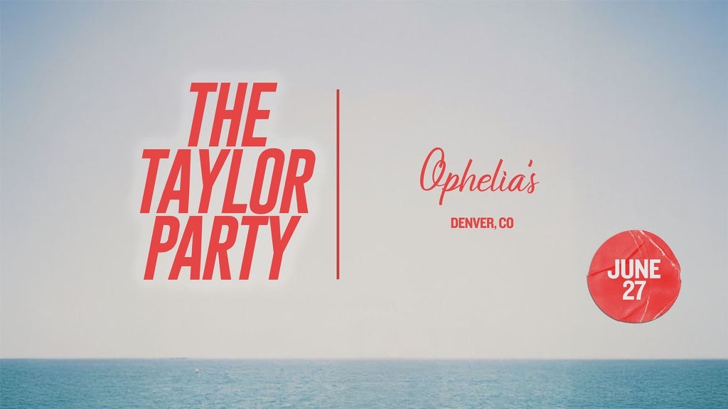 The Taylor Party: Taylor Swift Night