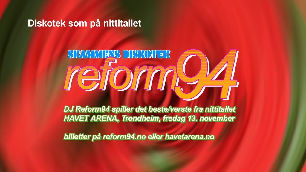 DJ Reform94 | Skammens diskotek