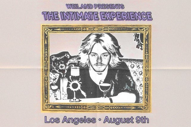 Weiland Presents: The Intimate Experience