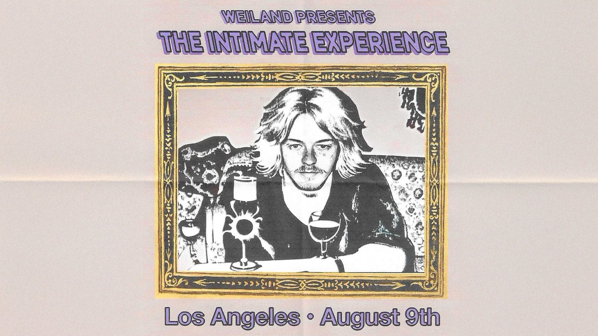 Main image for event titled Weiland Presents: The Intimate Experience