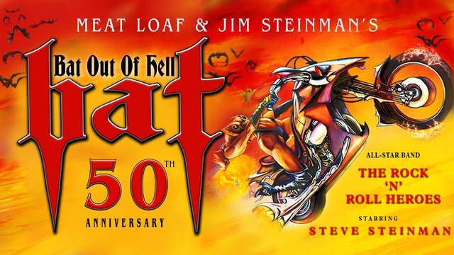BAT! The Bat Out Of Hell 50th Anniversary Concert in Sheffield City Hall Oval Hall 06/10/2027