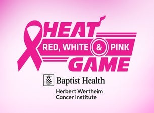 MIAMI HEAT RED, WHITE & PINK GAME