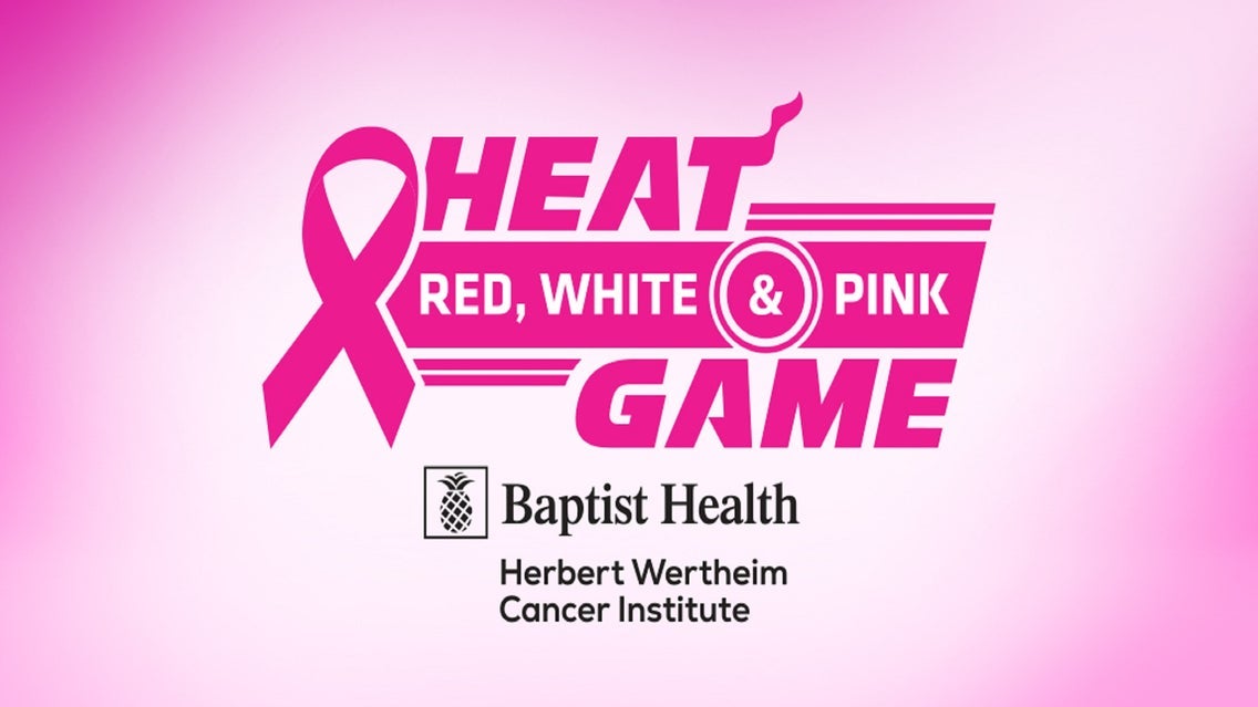 MIAMI HEAT RED, WHITE & PINK GAME event image
