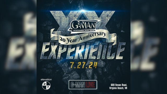 G-Man Entertainment 20 Year Anniversary Experience 