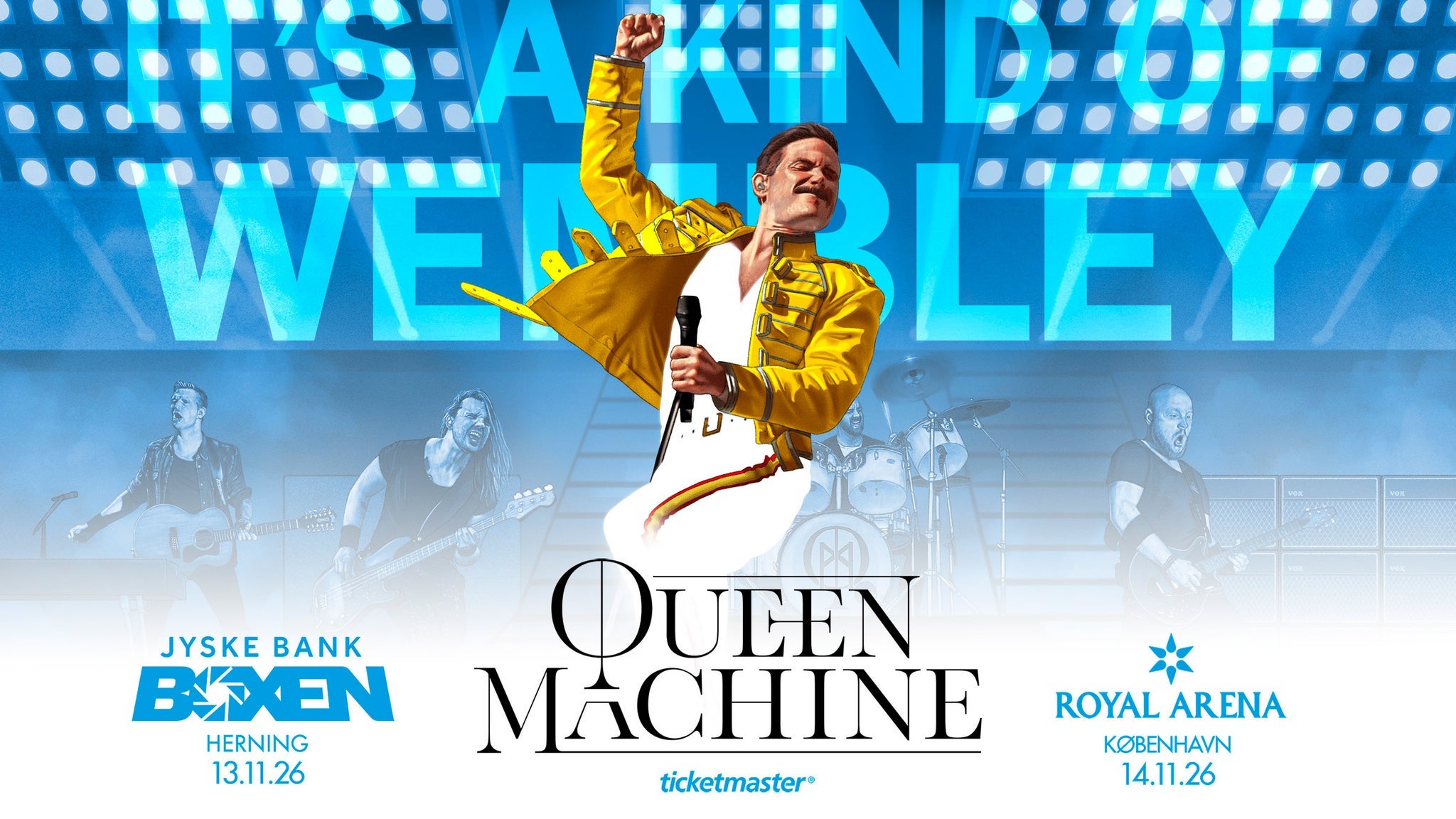 QUEEN MACHINE – IT’S A KIND OF WEMBLEY