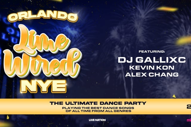DJ GallixC & Mix 105.1 present: LIMEWIRED NYE (21+) in Orlando promotional photo for Live Nation presale tickets offer