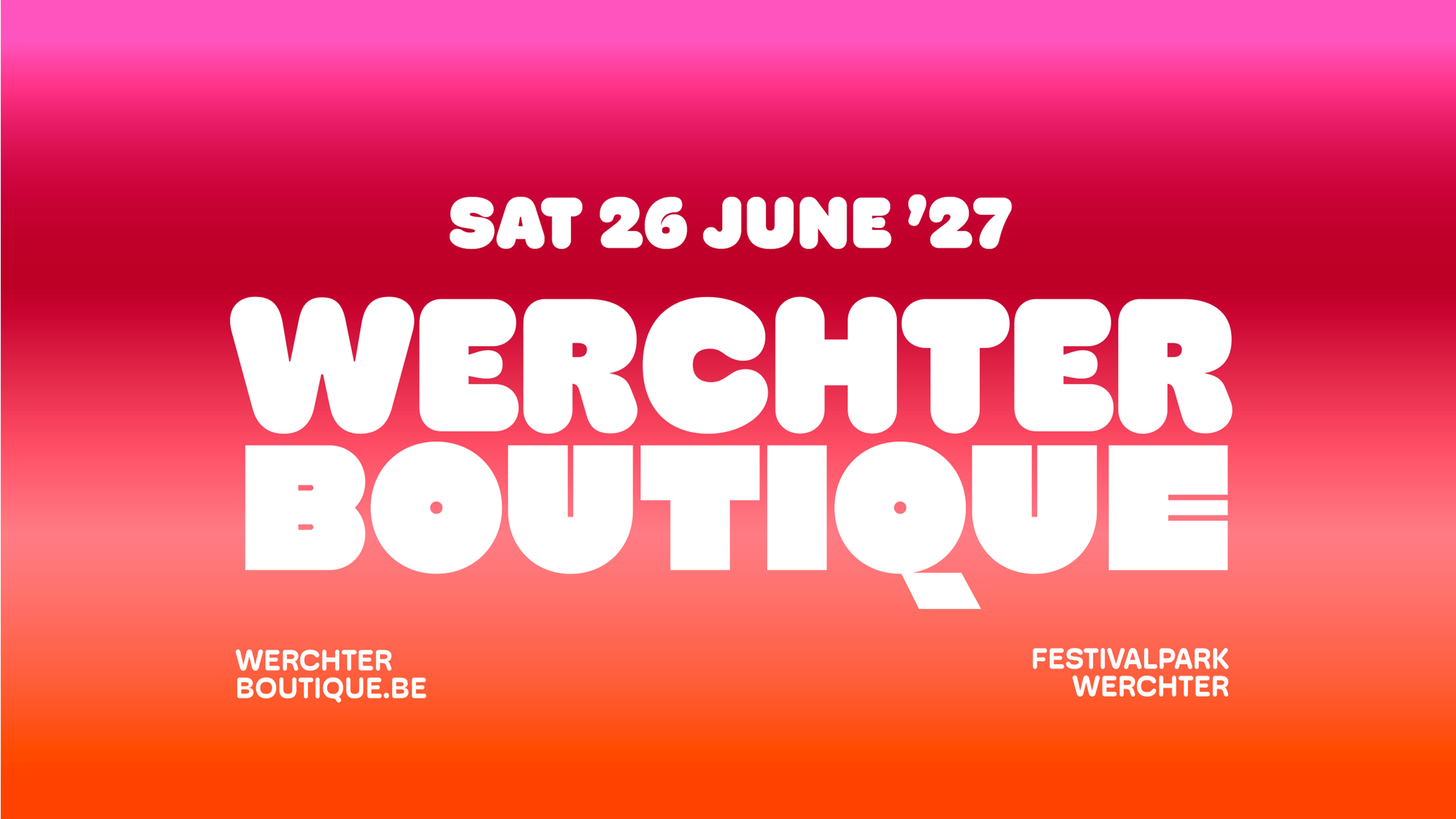 Werchter Boutique en concert au Festivalpark Werchter
